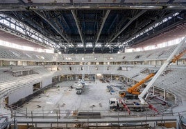 Interior del Roig Arena