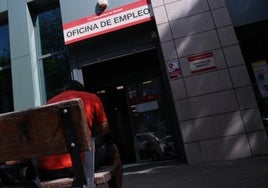 Una oficina de empleo.