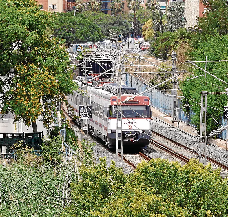 El soterramiento de las vías de Serrería hasta Moreras, una ocasión «perdida» para los vecinos del Marítimo 