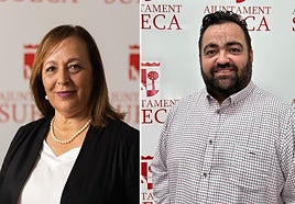 Los dos ediles del PP a los que se les ha abierto expediente de suspensión y expulsión.