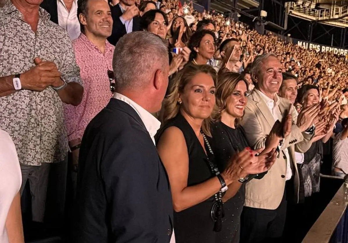 Los apellidos que han disfrutado del concierto de Luis Miguel en la zona VIP 