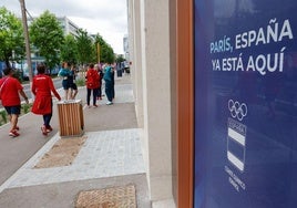 Villa donde se hospeda el equipo español para los Juegos Olímpicos de París 2024.