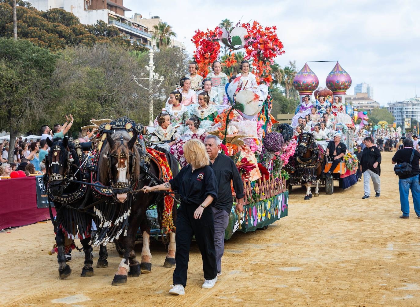 Las mejores imágenes de la Batalla de Flores 2024