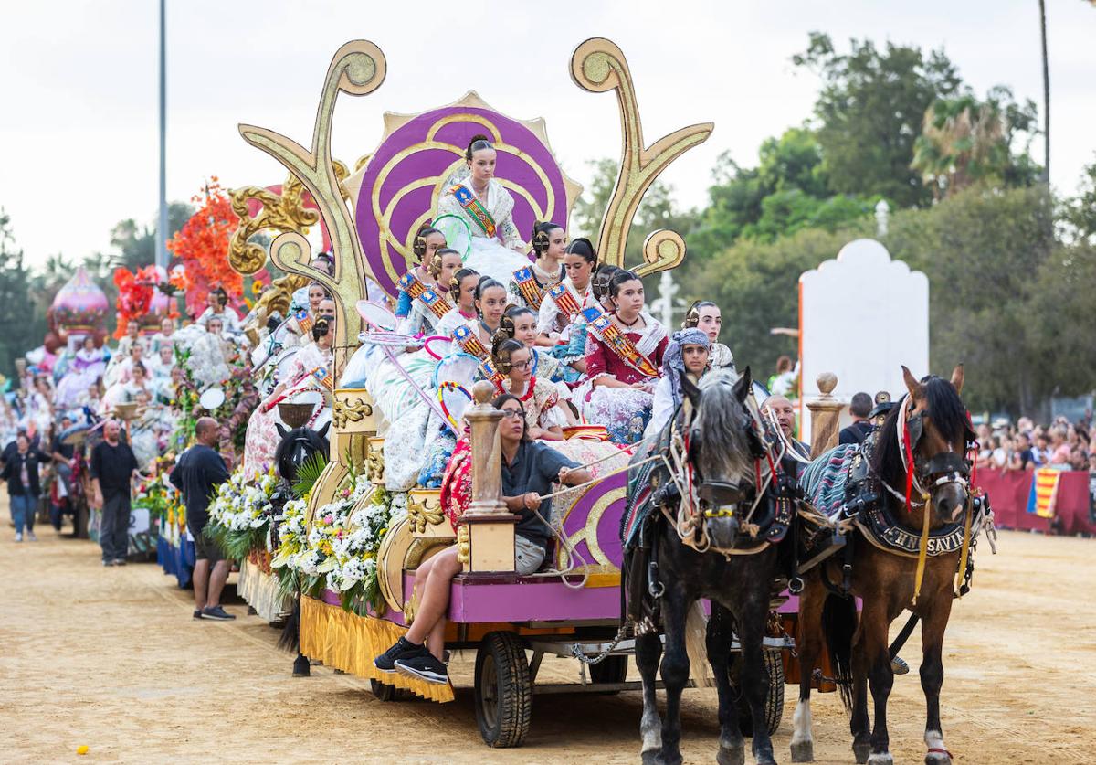 Las mejores imágenes de la Batalla de Flores 2024