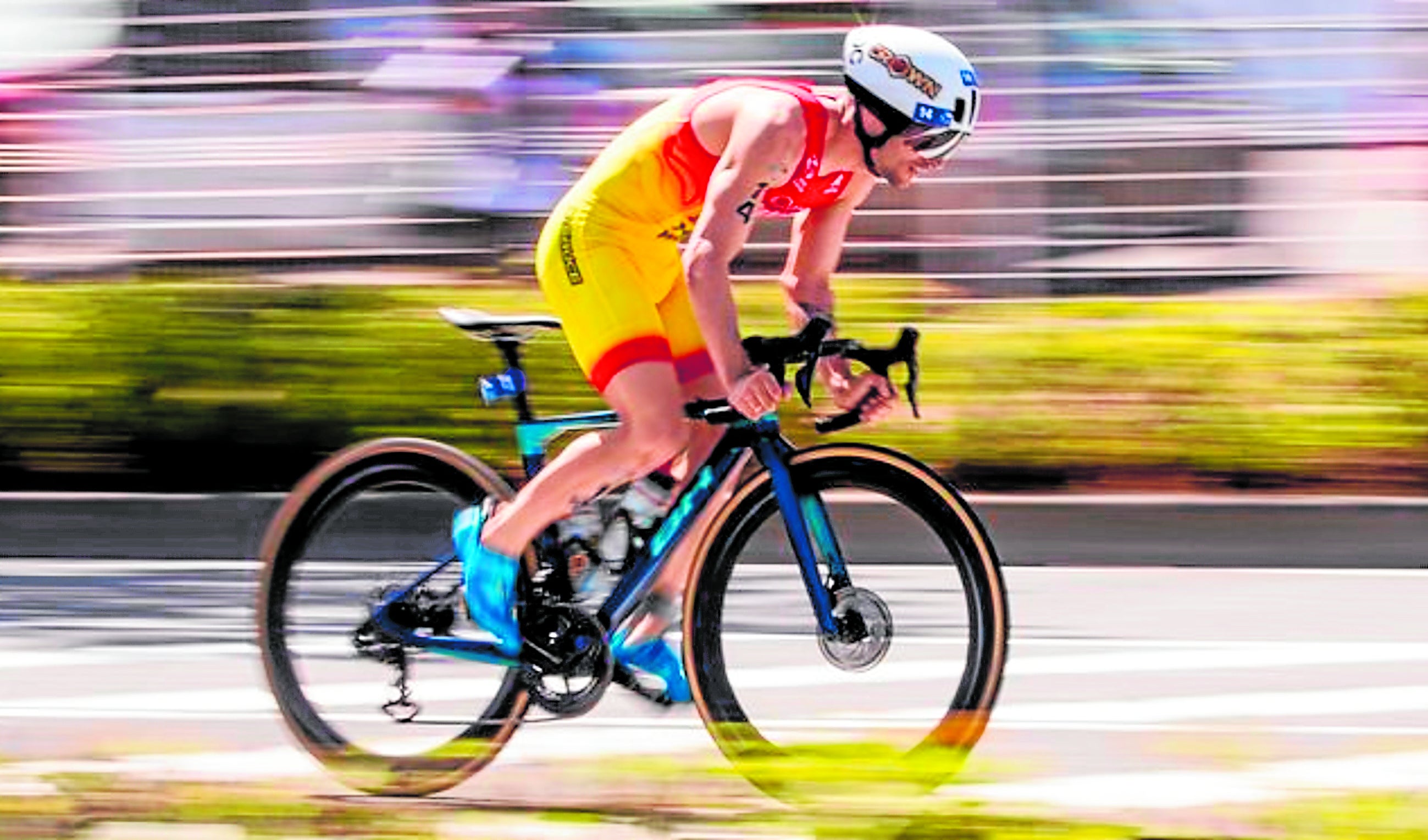 Roberto Sánchez Mantecón, en una competición en Yokohama