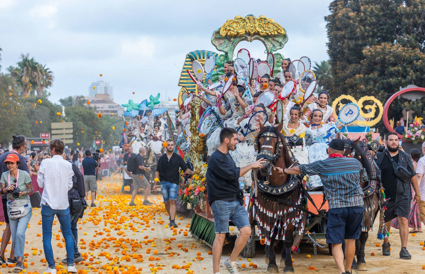 Las mejores imágenes de la Batalla de Flores 2024