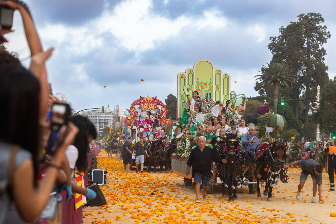 Las mejores imágenes de la Batalla de Flores 2024