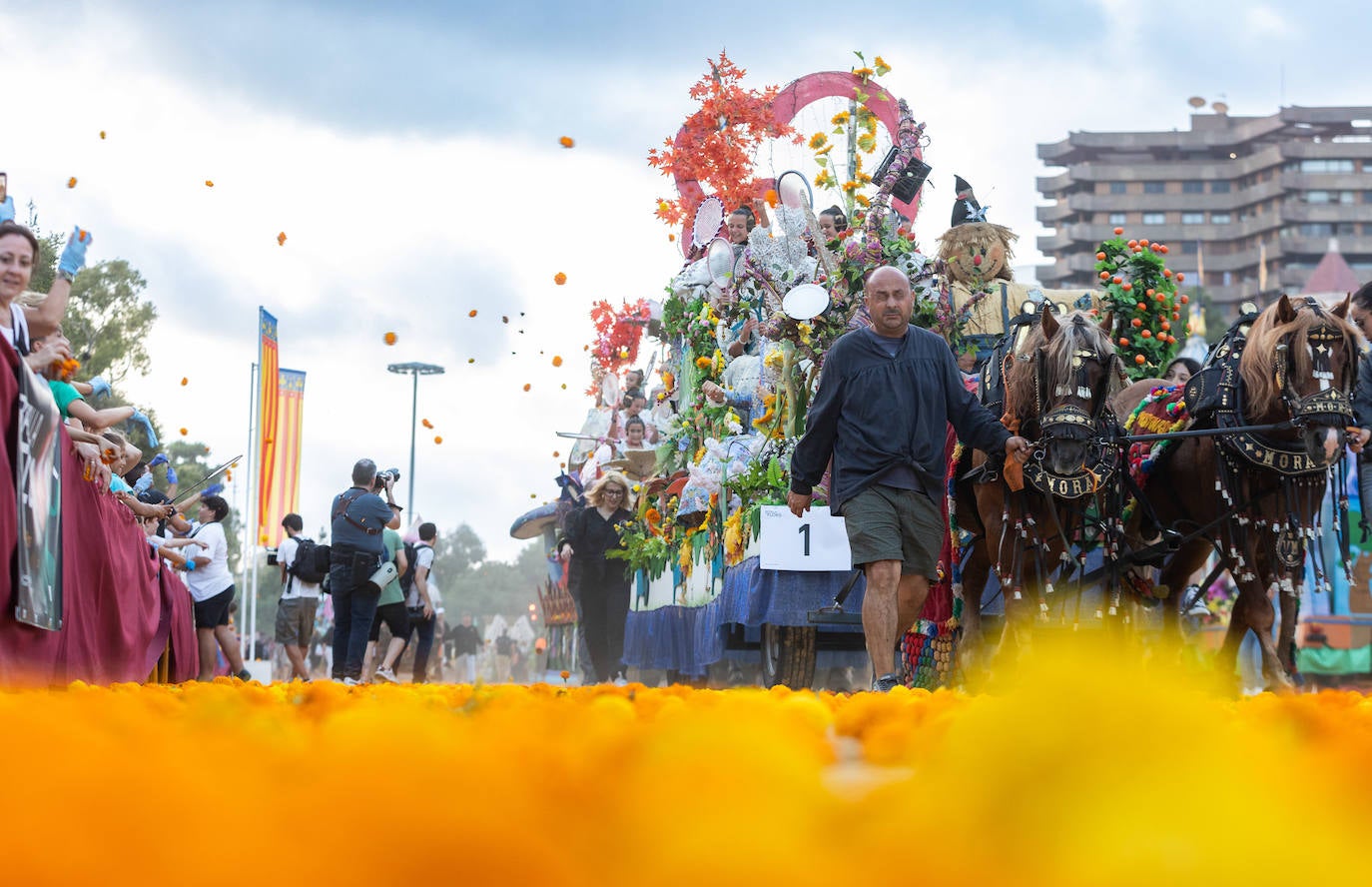 Las mejores imágenes de la Batalla de Flores 2024