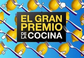 Uno de los logos del programa 'El gran premio de la cocina'.