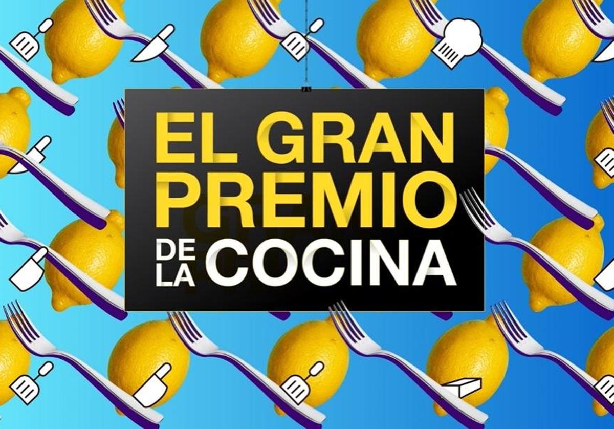 Uno de los logos del programa 'El gran premio de la cocina'.