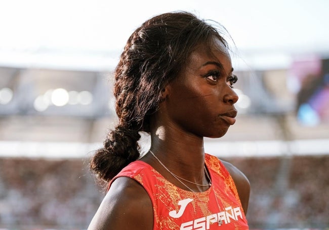 La atleta valenciana, Fátima Diame es una de las joyas a nivel mundial del atletismo