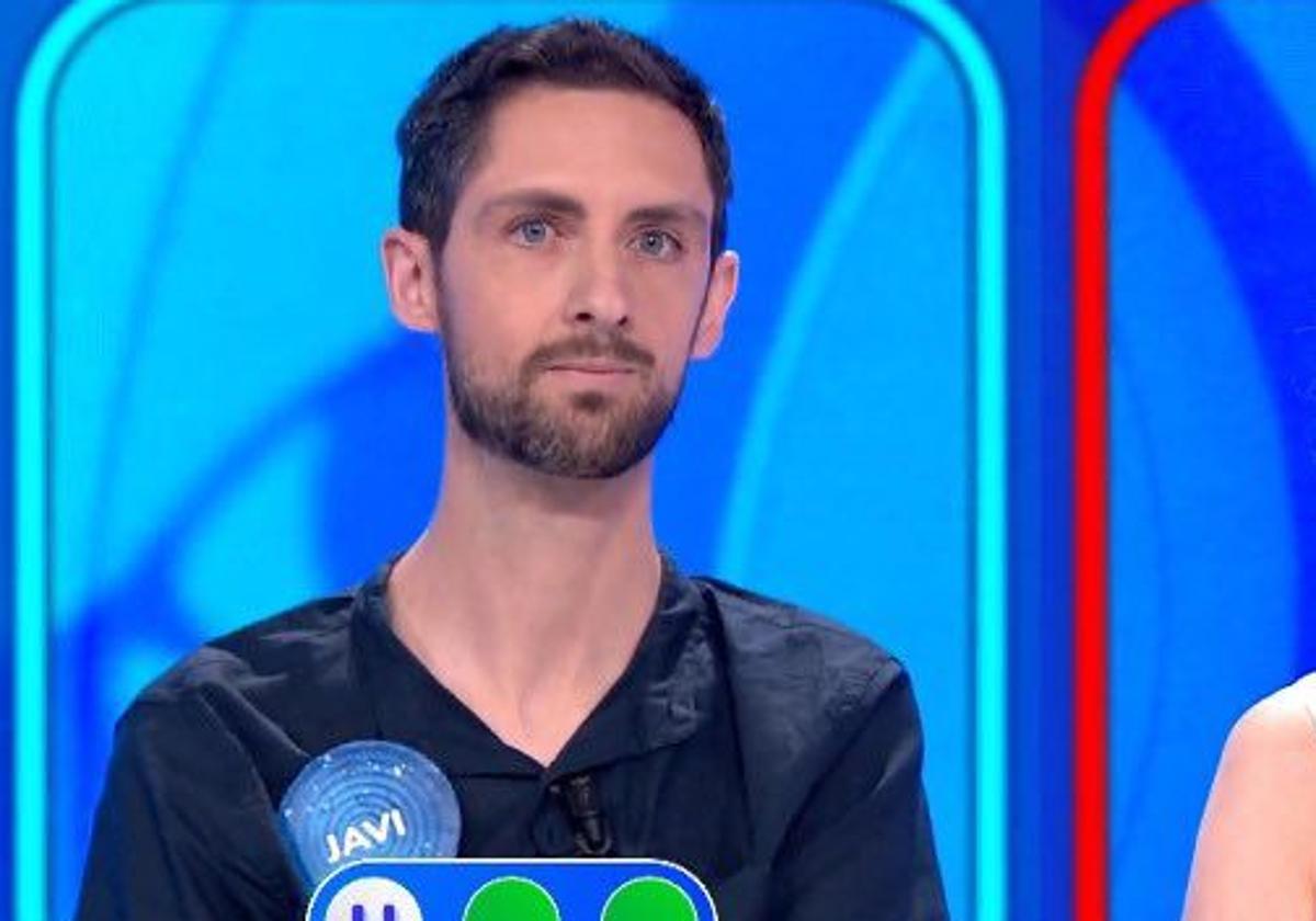 Javi, nuevo concursante de 'Pasapalabra'.