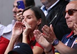 Letizia, la mayor fan de Carlos Alcaraz en París