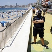 El aviso de la Policía Local de Benidorm a los turistas