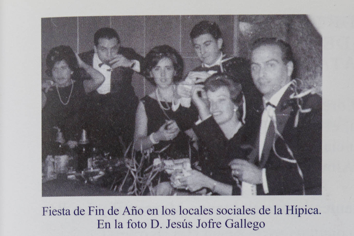 Fiesta de fin de año en los locales de la Hípica. En la foto, Jesús Jofre Gallego.