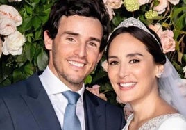 Tamara Falcó e íñigo Onieva el día de su boda.