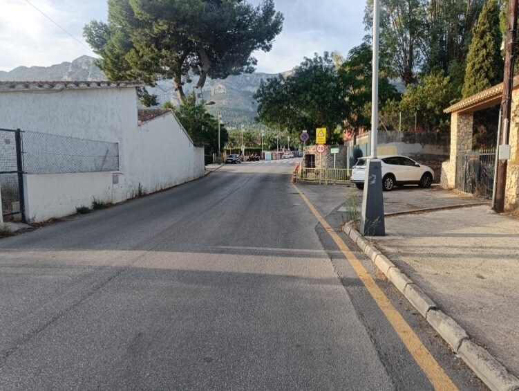 Dénia adjudica las obras de mejora de la seguridad de los peatones en el camino Pou de la Muntanya 