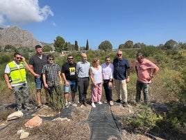 La delegada del Gobierno, en su visita a los trabajos realizados para la regeneración del río Girona.