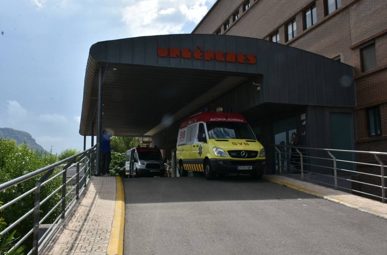 Urgencias del Hospital Lluís Alcanyís de Xàtiva.