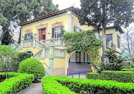 Villa Amparo, casa donde vivió Antonio Machado en Rocafort.