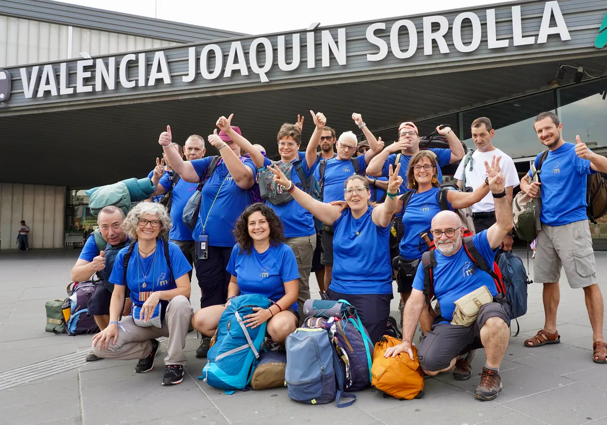 Miembros de la Fundación MAIDES empiezan el Camino de Santiago 