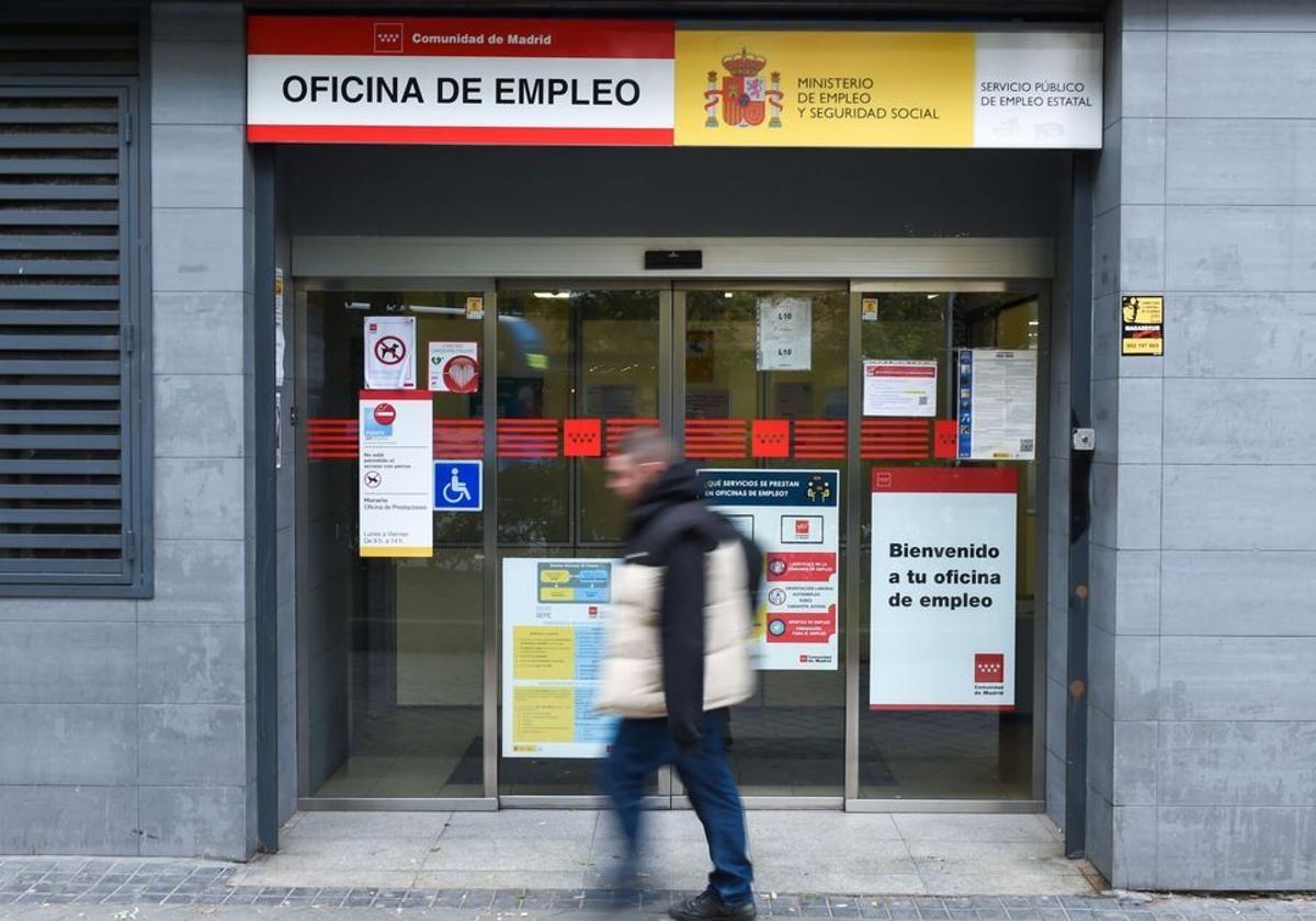 Una oficina de Empleo.