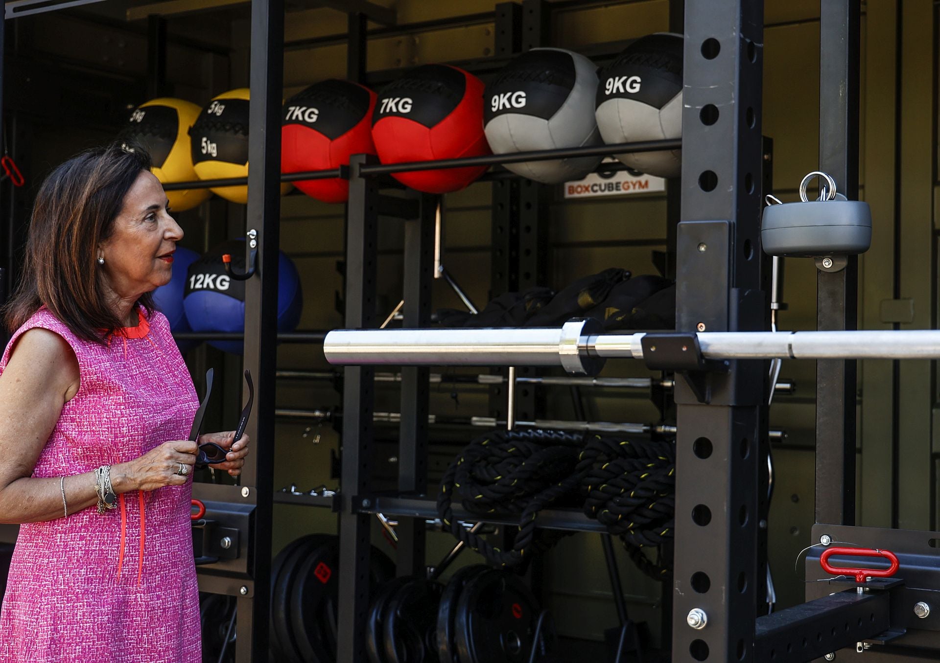 Margarita Robles visita el Cuartel General de Despliegue Rápido de la OTAN en Bétera