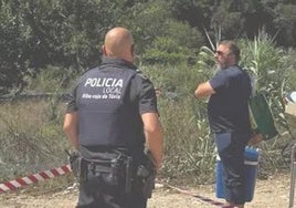 Vigilancia del paraje.