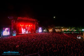 Público en uno de los conciertos en Gandia.