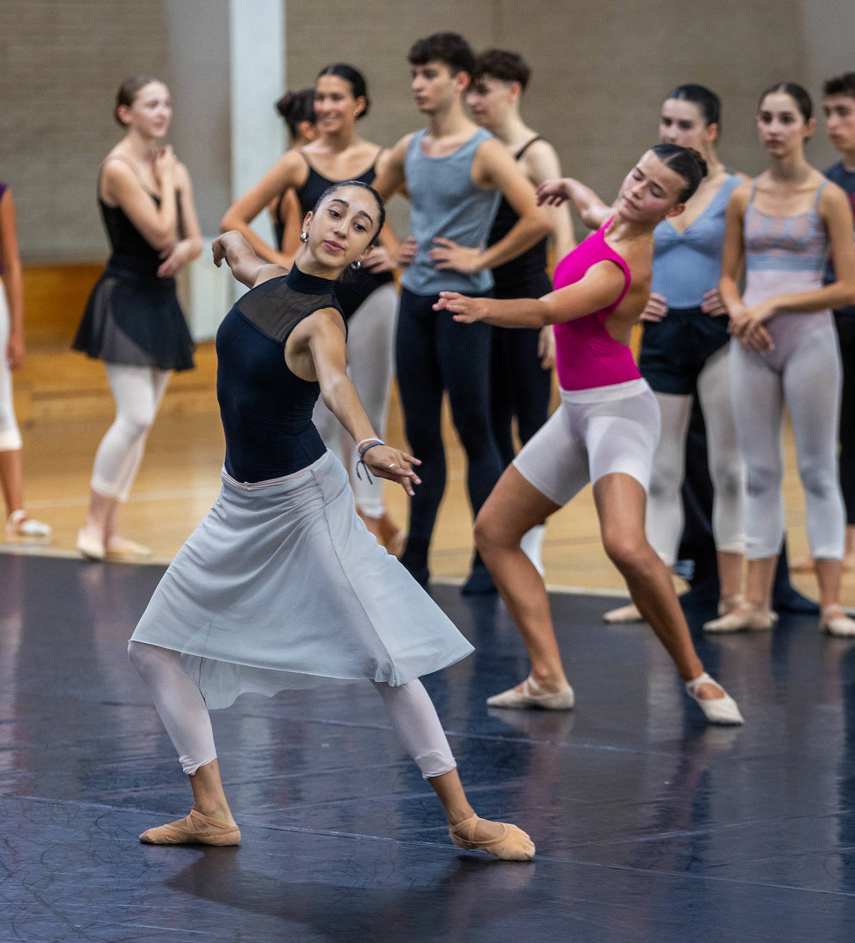 Un día en clase con la futura élite de la danza