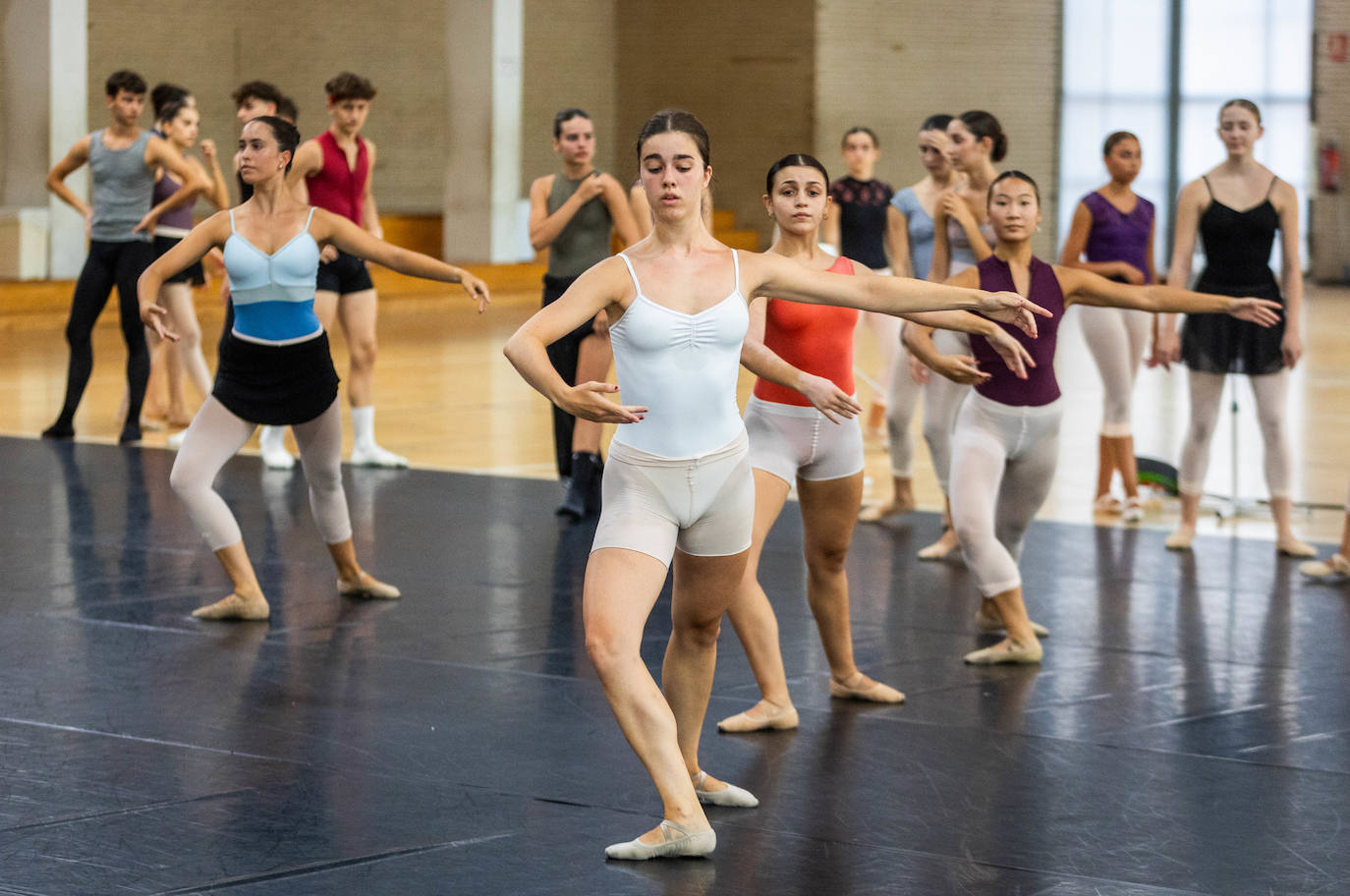 Un día en clase con la futura élite de la danza