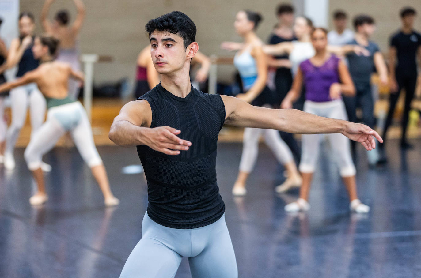 Un día en clase con la futura élite de la danza