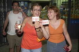 Celebraciones de un premio de la ONCE, en una imagen de archivo.