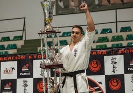 Hugo Cruz, campeón nacional de Karate 2023