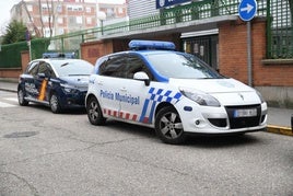 Coches de policía.