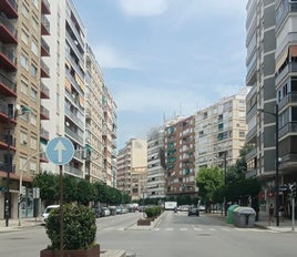 Fuego en un piso de Alzira.