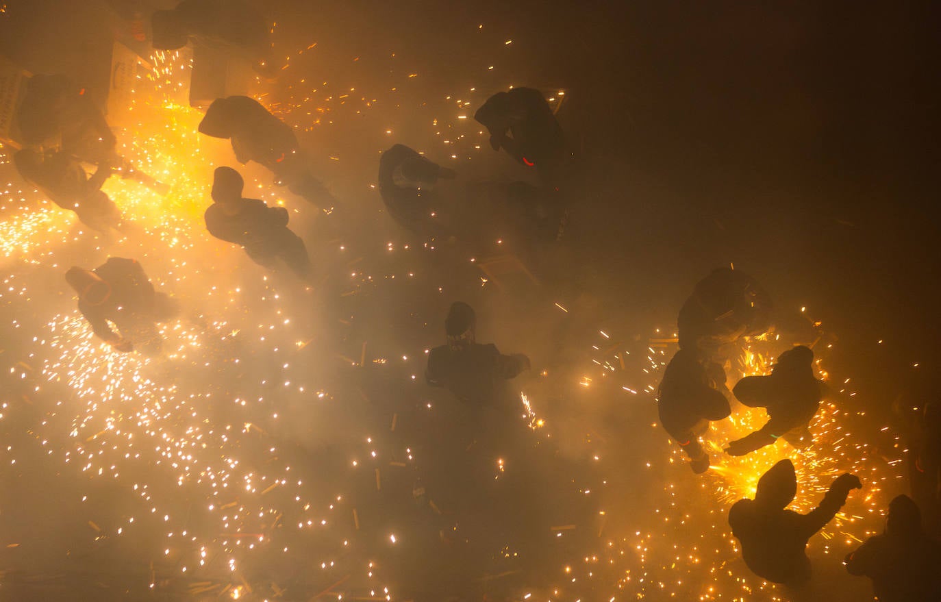 Una espectacular Cordà 2024 ilumina el cielo de Paterna