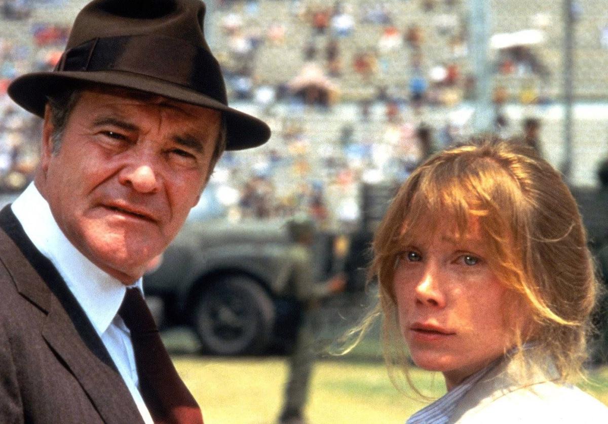 Jack Lemmon y Sissy Spacek en 'Desaparecido'.