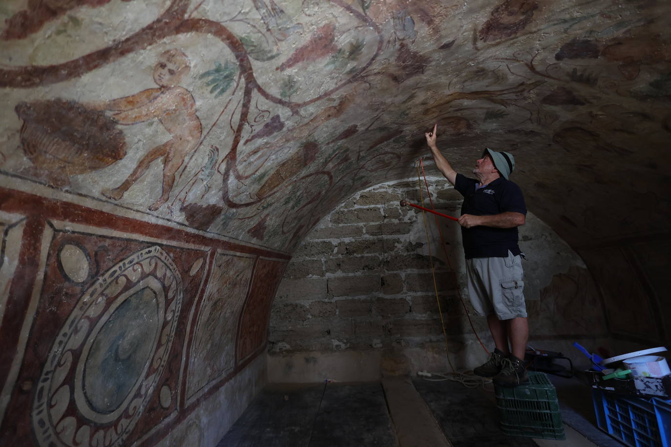 Descubren antiguas tumbas abovedadas de la era romana en Israel