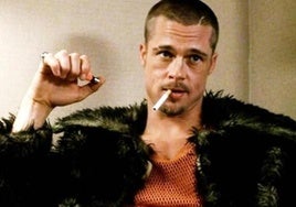 Un fotograma de la película 'El club de la lucha', con Brad Pitt.