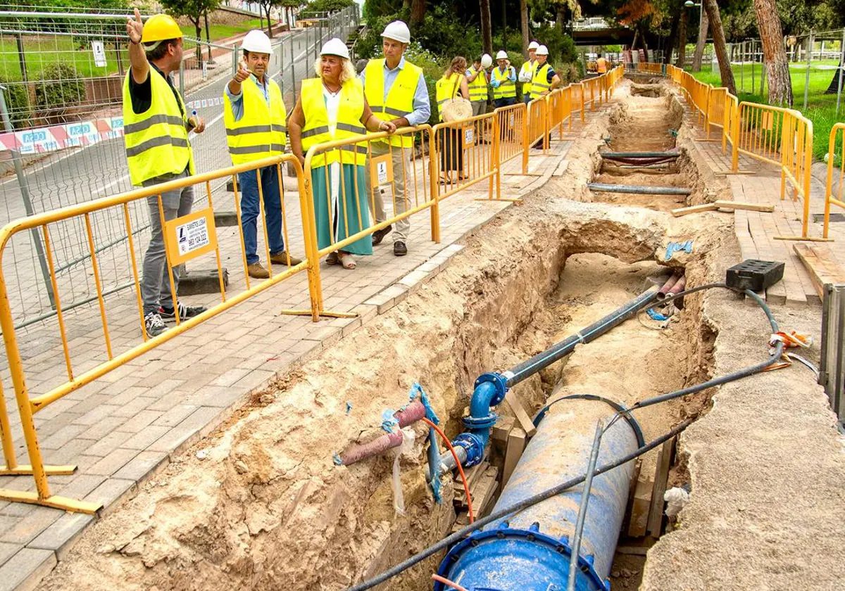 Valencia mejora la red de abastecimiento de agua para aumentar el caudal en el norte de la ciudad 