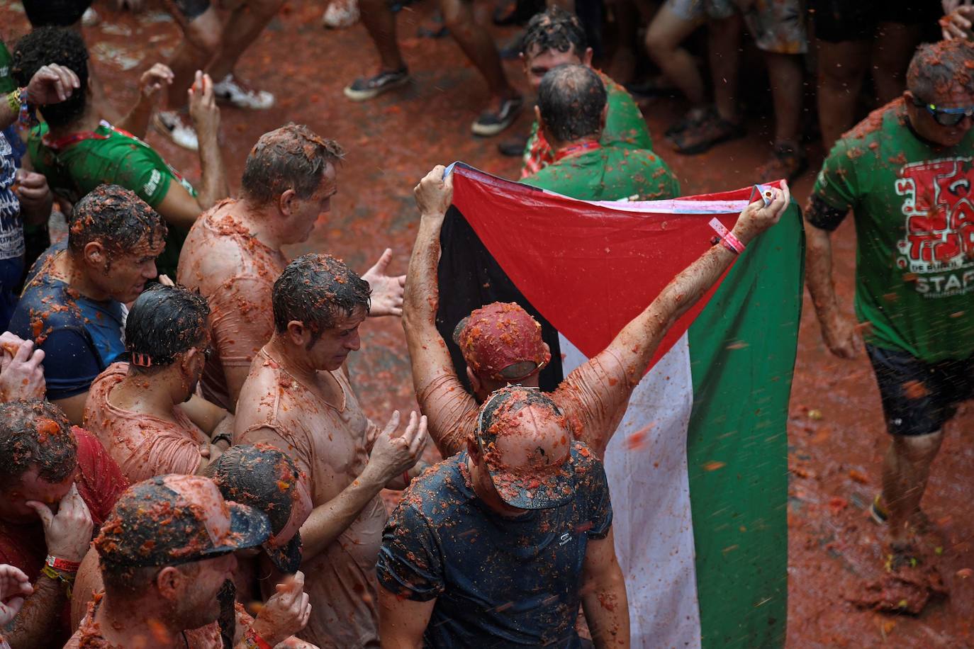 Las mejores imágenes de la Tomatina de Buñol 2024