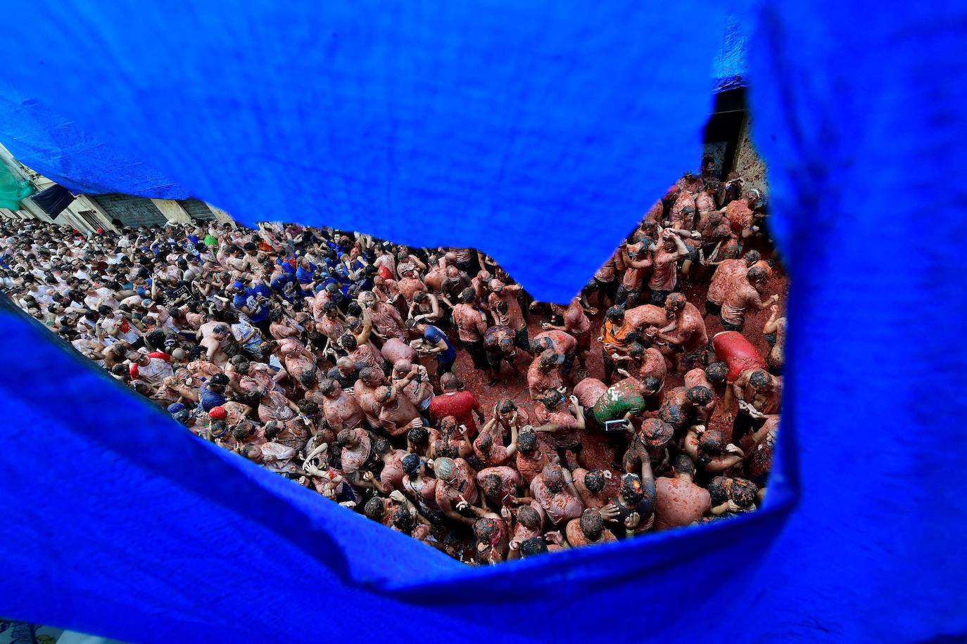 Las mejores imágenes de la Tomatina de Buñol 2024