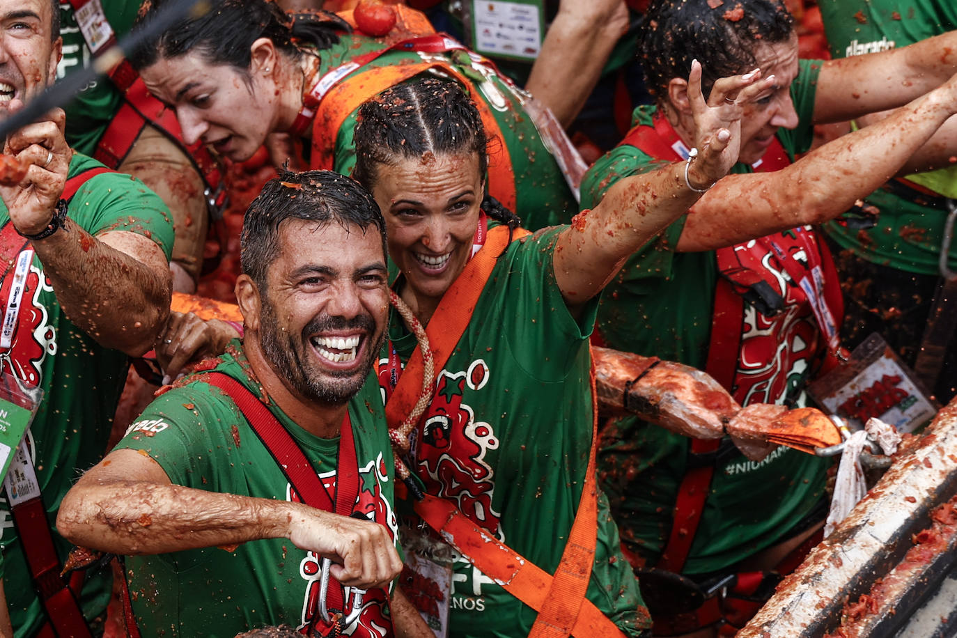 Las mejores imágenes de la Tomatina de Buñol 2024