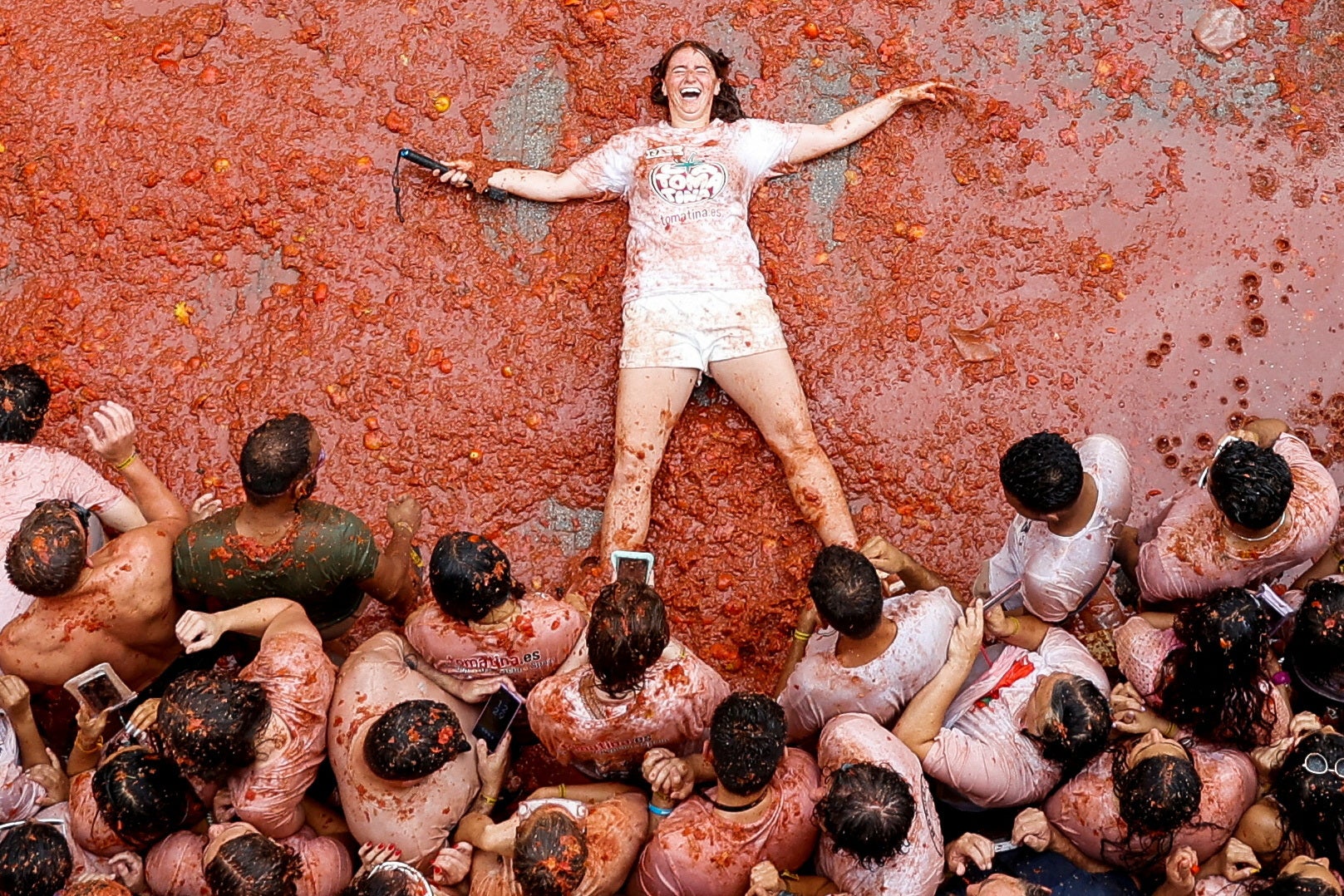 Las mejores imágenes de la Tomatina de Buñol 2024