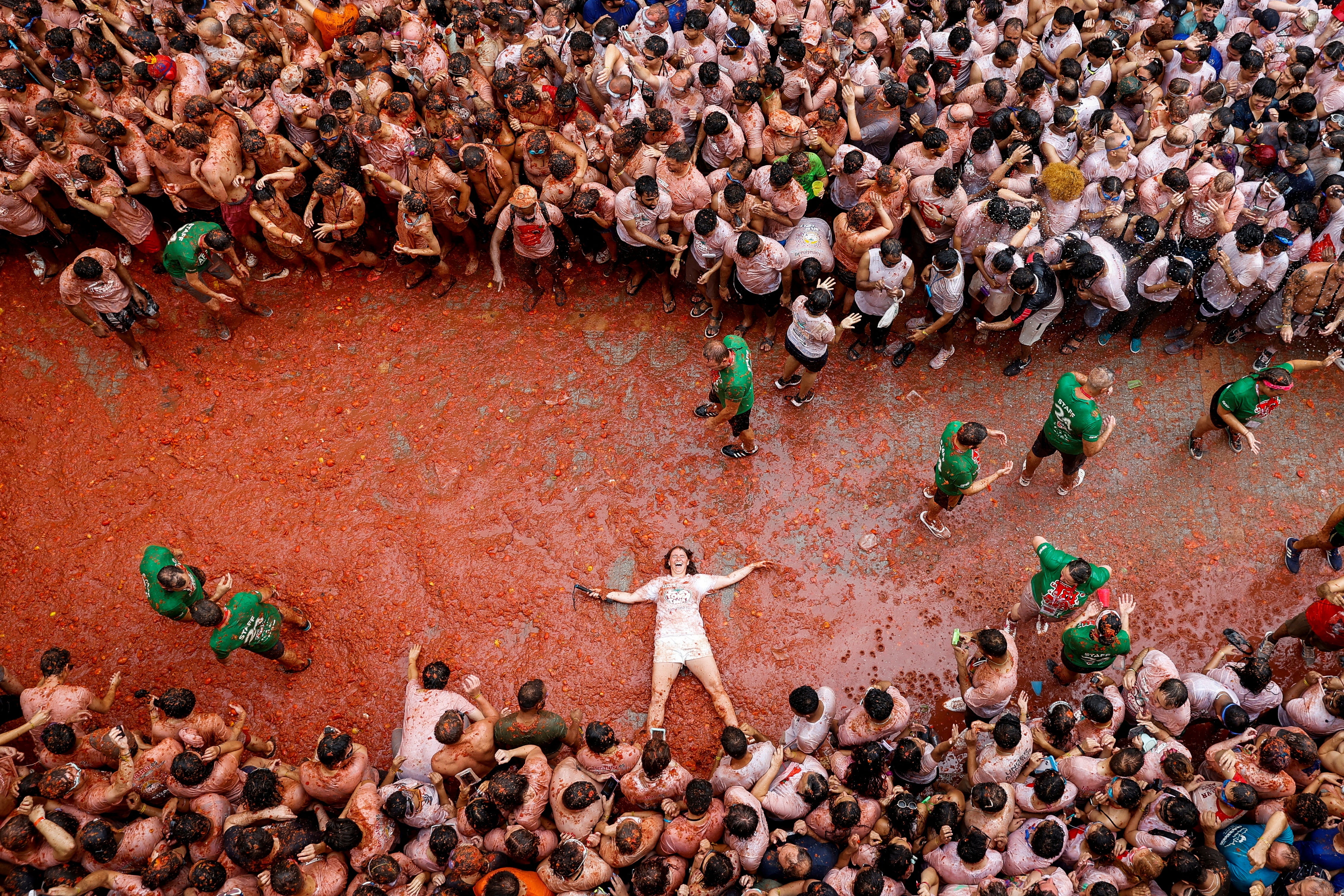 Las mejores imágenes de la Tomatina de Buñol 2024