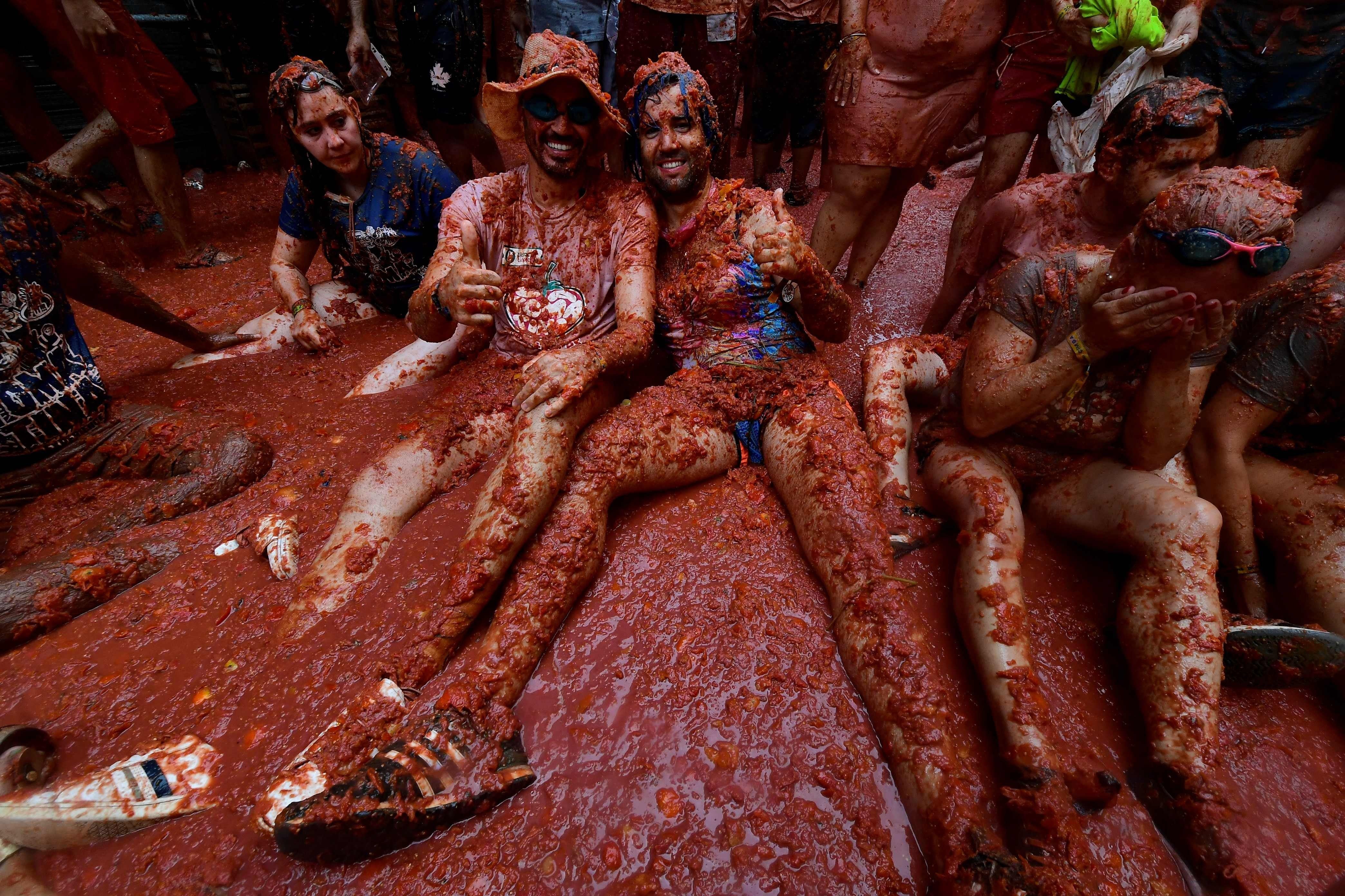 Las mejores imágenes de la Tomatina de Buñol 2024