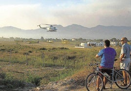 Imagen de archivo del terreno del Aeroclub de Castellón.