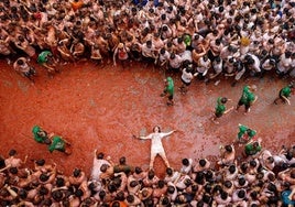 Las mejores imágenes de la Tomatina de Buñol 2024