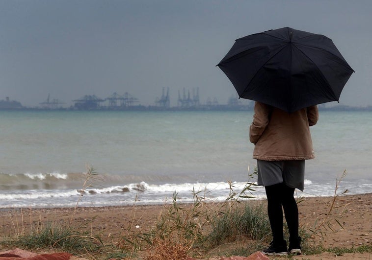 La lluvia regresa a Valencia.